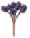 114SF Букет для декорирования Фиолетовые ягоды. Каталог товарів. Творчість. Скрапбукінг