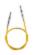 10631 Кабель Yellow (Желтый) для создания круговых спиц длиной 40 см KnitPro. Каталог товарів. Вязання. Аксесуари KnitPro