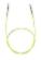 10633 Кабель Neon Green (Неоновый зеленый) для создания круговых спиц длиной 60 см KnitPro. Каталог товарів. Вязання. Аксесуари KnitPro