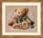 35236 Набор для вышивания крестом DIMENSIONS Teddy & Kittens "Тедди и котята". Каталог товарів. Набори