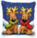 PN-0008726 Набор для вышивания крестом (подушка) Vervaco Reindeer Twins "Олени". Каталог товарів. Набори