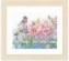 PN-0156946 Набор для вышивки крестом LanArte Wren and Pink Flowers "Королек и розовые цветы". Каталог товарів. Набори