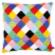 PN-0156326 Набор для вышивания гладью (подушка) Vervaco Colourful Diamonds "Разноцветные квадраты". Каталог товарів. Набори