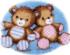 PN-0154391 Набор для вышивания коврика Vervaco Teddy Bears "Мишки Тедди". Каталог товарів. Набори