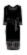 820-14/10 Платье женское с поясом, черное, размер 40. Каталог товарів. Вишивання/Шиття. Одяг для вишивання