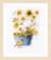 PN-0172914 Набор для вышивки крестом LanArte Helianthus sunflowers "Подсолнухи". Каталог товарів. Набори