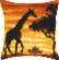 PN-0008642 Набор для вышивания крестом (подушка) Vervaco Giraffe "Жираф". Каталог товарів. Набори