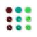 393005 PL Kнопки Color Snaps (зеленый/светло-зеленый/коричневый), Prym. Каталог товарів. Вишивання/Шиття. Фурнітура Prym