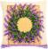 PN-0173731 Набор для вышивания крестом (подушка) Vervaco Lavender wreath "Лавандовый венок". Каталог товарів. Набори