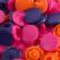 393006 Кнопки "Color Snaps", 12,4мм (оранжевого, ярко-розового и фиолетового цвета), Prym Love. Каталог товарів. Вишивання/Шиття. Фурнітура Prym