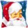 PN-0144705 Набор для вышивания крестом (подушка) Vervaco Kind santa  "Добрый Санта". Каталог товарів. Набори