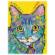73-91694 Набор для рисования карандашами по номерам Colorful Cat "Разноцветный кот" Dimensions. Каталог товарів. Набори