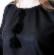 827-14/10 Сорочка женская под бисер, черная, 3/4 рукав, размер 44. Каталог товарів. Вишивання/Шиття. Одяг для вишивання