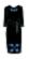 820-14/10 Платье женское с поясом, черное, размер 44. Каталог товарів. Вишивання/Шиття. Одяг для вишивання