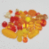 1576TDM/Yellow/Orange,4-16 MM,50г.Plain Beads Mix Crystal Art бусины. Каталог товарів. Намистини CrystalArt