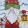 70-09000 Набір для вишивання хрестом «Gnome Christmas Stocking//Різдвяний гном» DIMENSIONS. Каталог товарів. Набори