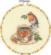 72-76324 Набір для вышивання хрестом Birdie Teacup  Чашка з пташкою DIMENSIONS з п'яльцями. Каталог товарів. Набори