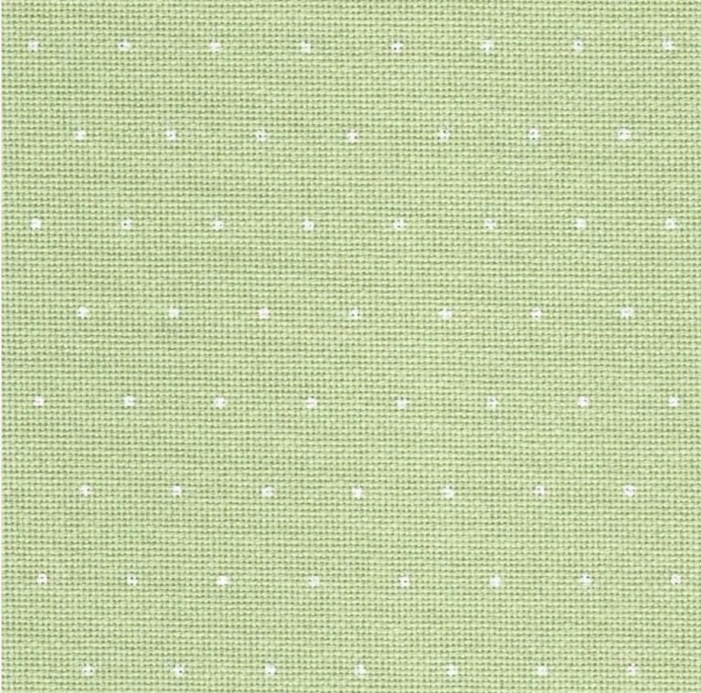 3835/6349 Lugana-Aida Mini Dots 25 (ширина 140см) ZWEIGART. Каталог товарів. Вишивання/Шиття. Тканини