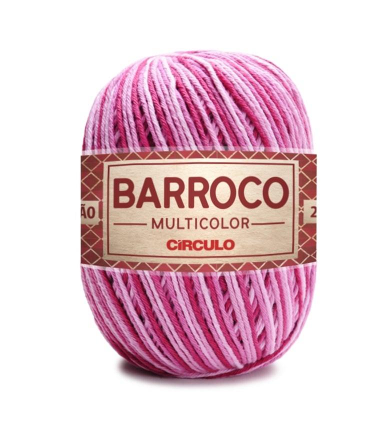 9520 BARROCO MULTICO (100%% бавовна, 200гр. 226м). Каталог товарів. Вязання. Пряжа Circulo