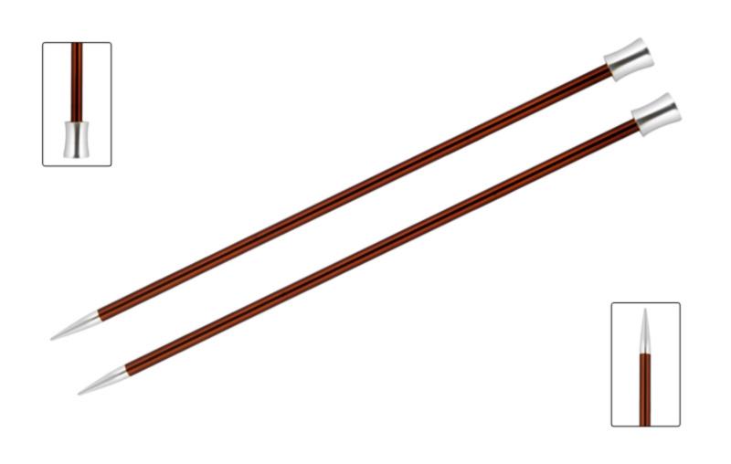 47272 Спицы прямые Zing KnitPro, 30 см, 5.50 мм. Каталог товарів. Вязання. Спиці