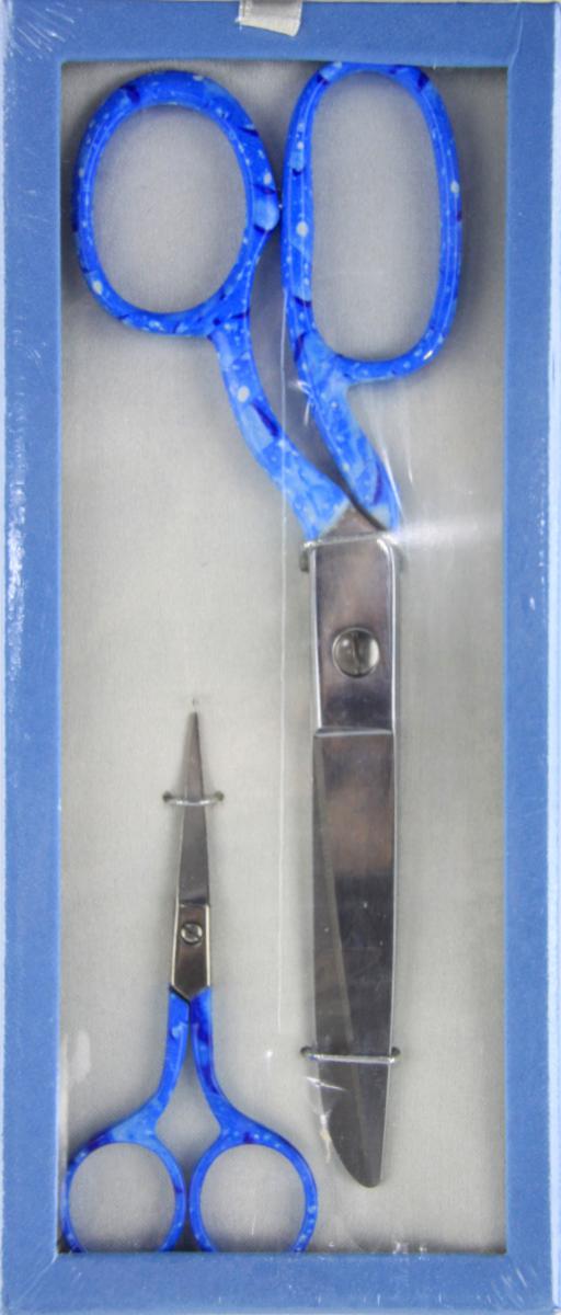 B5435.BLUE Набор ножниц Beautiful (голубые). Каталог товарів. Вишивання/Шиття. Продукція Hemline