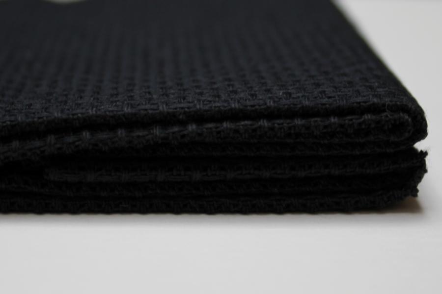 Канва для вышивания Арт.45 К4 черная, 100%% хлопок, 50х50см. Каталог товарів. Вишивання/Шиття. Тканини