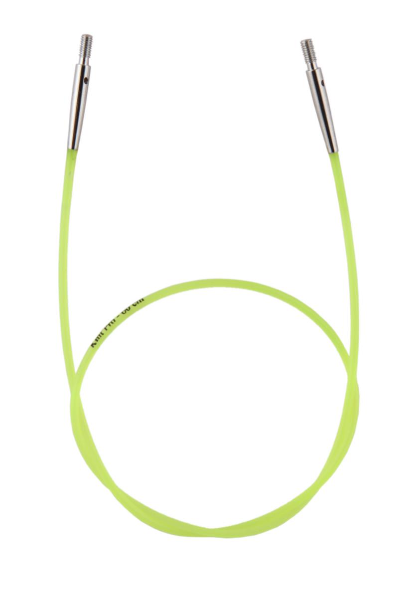 10633 Кабель Neon Green (Неоновый зеленый) для создания круговых спиц длиной 60 см KnitPro. Каталог товарів. Вязання. Аксесуари KnitPro