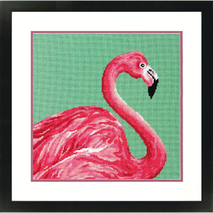 71-20086 Набор для вышивки (гобелен) DIMENSIONS Pink Flamingo "Розовый фламинго". Каталог товарів. Набори
