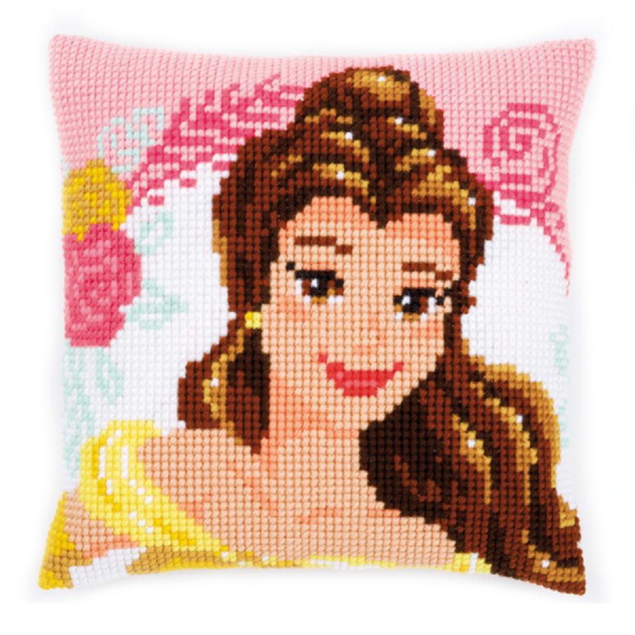 PN-0168010 Набор для вышивания крестом (подушка) Vervaco Enchanted Beauty "Princess Bella". Каталог товаров. Наборы