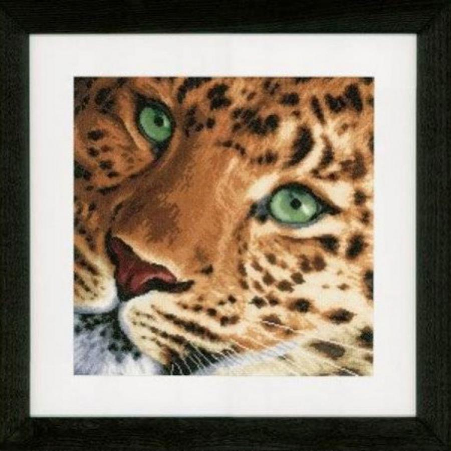 PN-0154944 Набор для вышивки крестом LanArte Leopard "Леопард". Каталог товарів. Набори