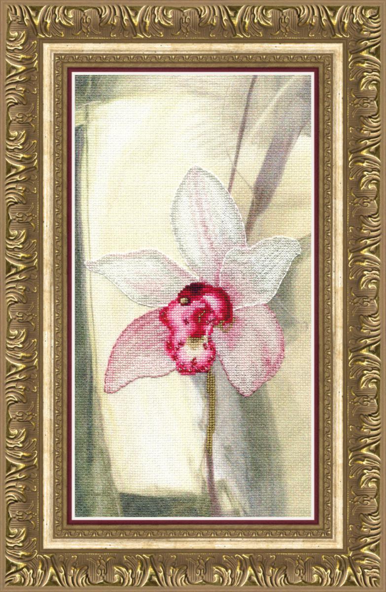 Набор для частичной вышивки крестом Чарівна Мить РК-119 "Розовая орхидея". Каталог товарів. Набори