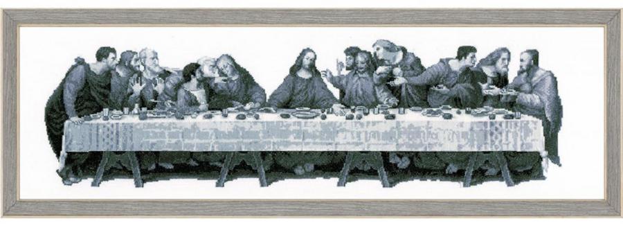 PN-0150915 Набор для вышивки крестом Vervaco The Last Supper "Тайная вечеря". Каталог товарів. Набори