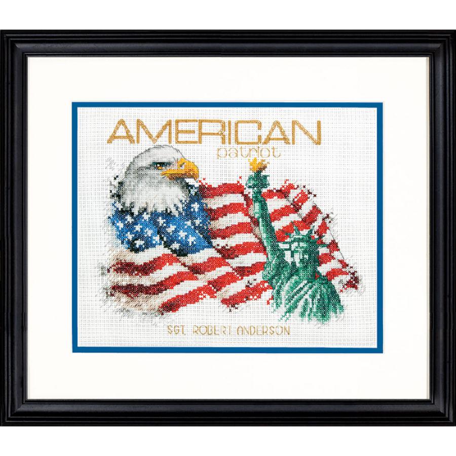 70-35363 Набор для вышивания крестом DIMENSIONS American Patriot "Американский патриот". Каталог товарів. Набори