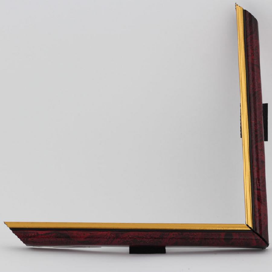 Рамка стандартная без стекла, цвет красный мрамор с золотом, размер 21х21 . Каталог товарів. Рамки для вишивання