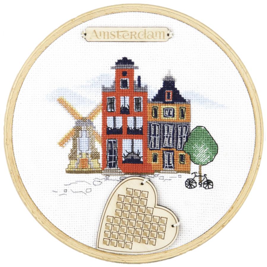 Набор для вышивки крестиком Чарівна Мить М-305 "Амстердам". Каталог товарів. Набори
