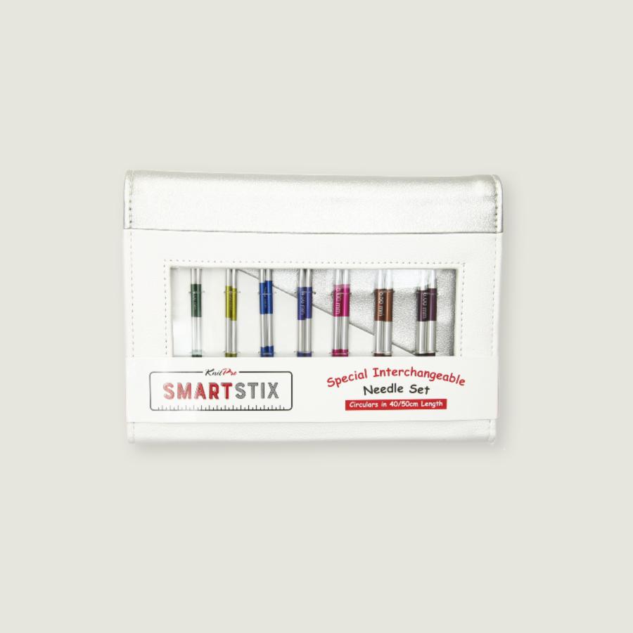 42161 Набор укороченных  съемных спиц Deluxe (Special) Smartstix KnitPro. Каталог товарів. Вязання. Набори спиць та крючків KnitPro