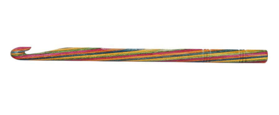 20707 Крючок вязальный односторонний Symfonie Wood KnitPro, 15 см, 5.00 мм. Каталог товарів. Вязання. Крючки