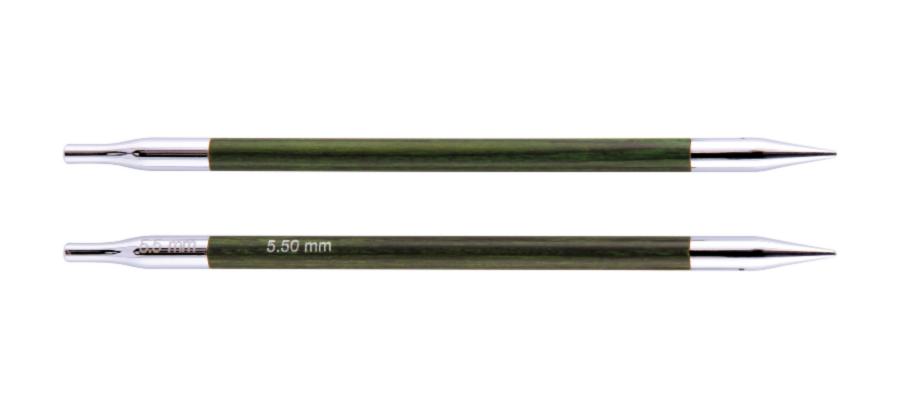 29278 Спицы съемные короткие Royale KnitPro, 5.50 мм. Каталог товарів. Вязання. Спиці