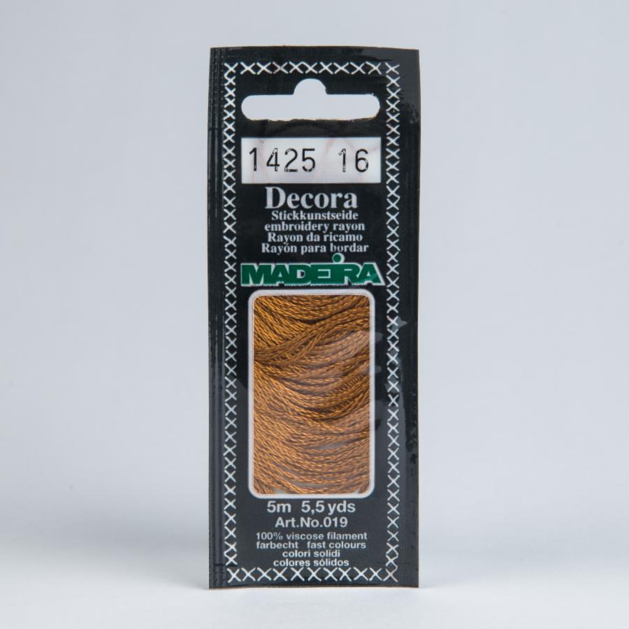 1425 Decora Madeira 5 m 4-х слойные филамент 100%% вискоза. Каталог товарів. Вишивання/Шиття. Муліне та нитки для вишивання. Муліне Madeira. Муліне Madeira Decora