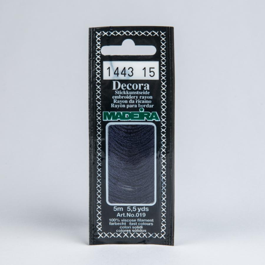 1443 Decora Madeira 5 m 4-х слойные филамент 100%% вискоза. Каталог товарів. Вишивання/Шиття. Муліне та нитки для вишивання. Муліне Madeira. Муліне Madeira Decora