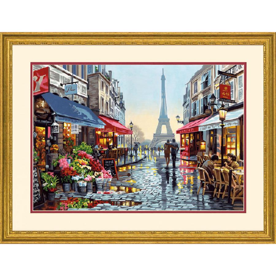 73-91651 Набор для рисования красками по номерам Paris Flower Shop "Цветочный магазин в Париже" Dimensions. Каталог товарів. Набори