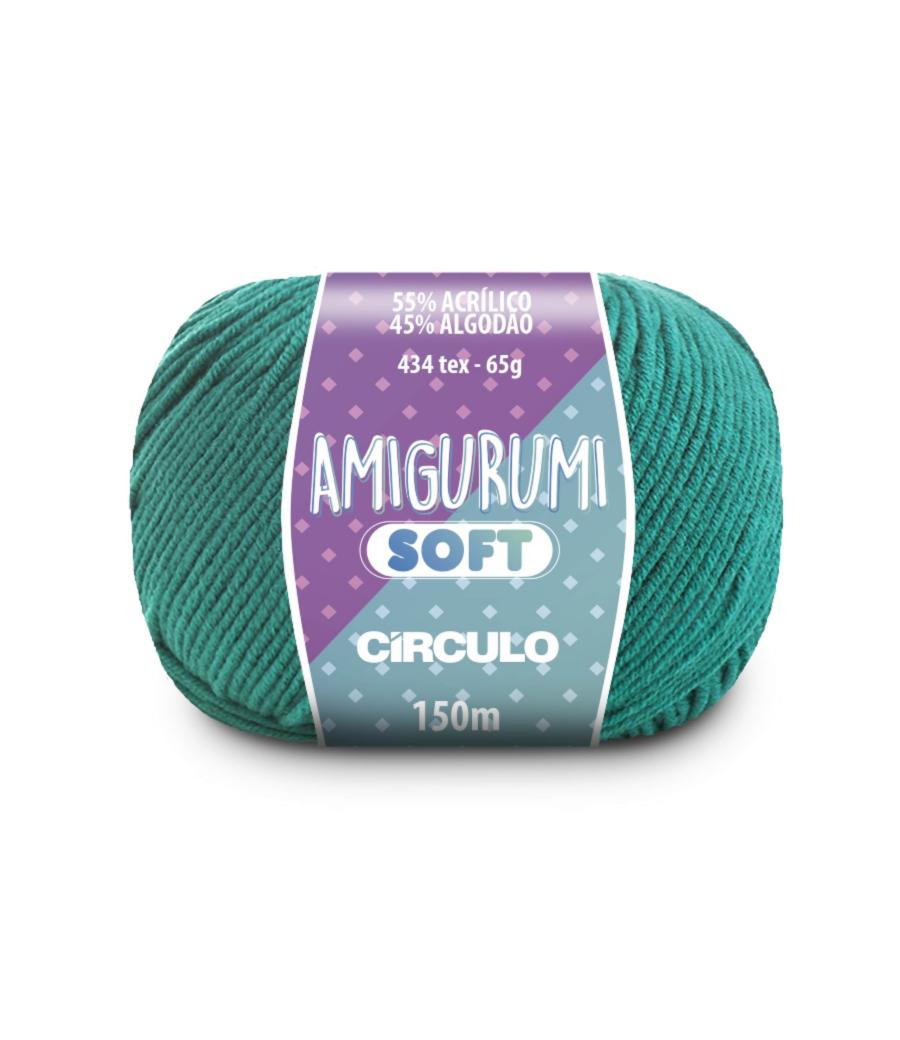 5078 AMIGURUMI SOFT  (55%% акрил, 45%% бавовна, 65гр. 150м. ). Каталог товарів. Вязання. Пряжа Circulo
