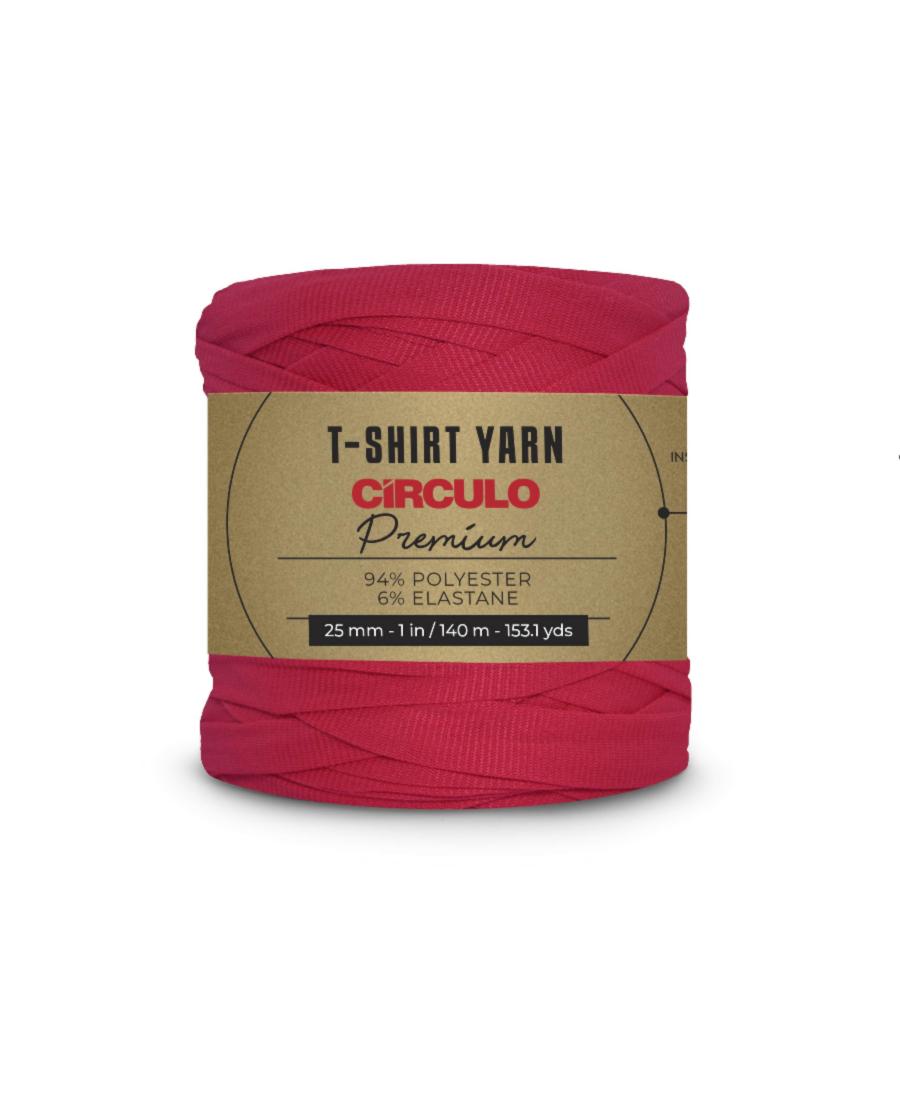 3748 PREMIUM T-SHIRT YARN (94%% поліестер, 6%% еластан, 270гр. 140м 4 мот. в уп.). Каталог товарів. Вязання. Пряжа Circulo