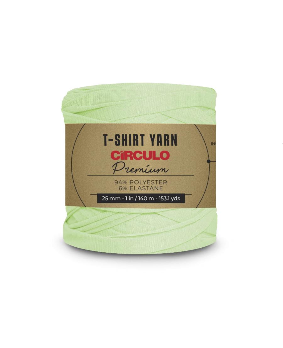 5427 PREMIUM T-SHIRT YARN (94%% поліестер, 6%% еластан, 270гр. 140м 4 мот. в уп.). Каталог товарів. Вязання. Пряжа Circulo