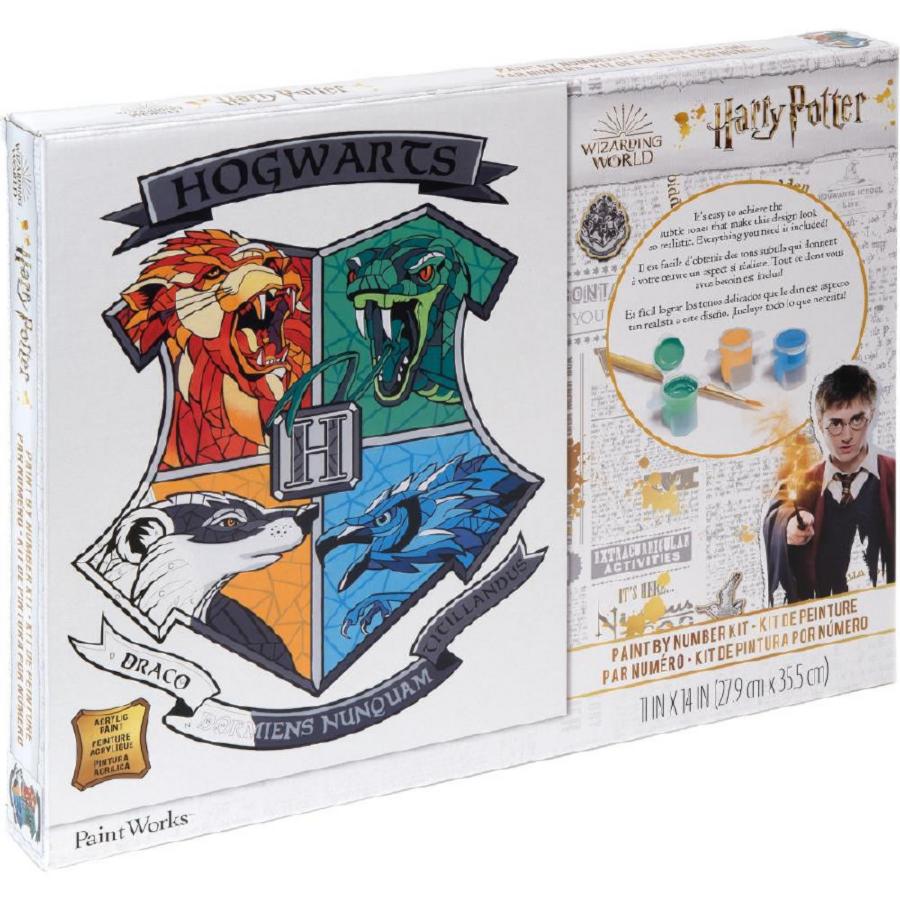 73-91828 Набір для малювання фарбами за номерами Dimensions HogwartsХогвардс. Каталог товарів. Набори