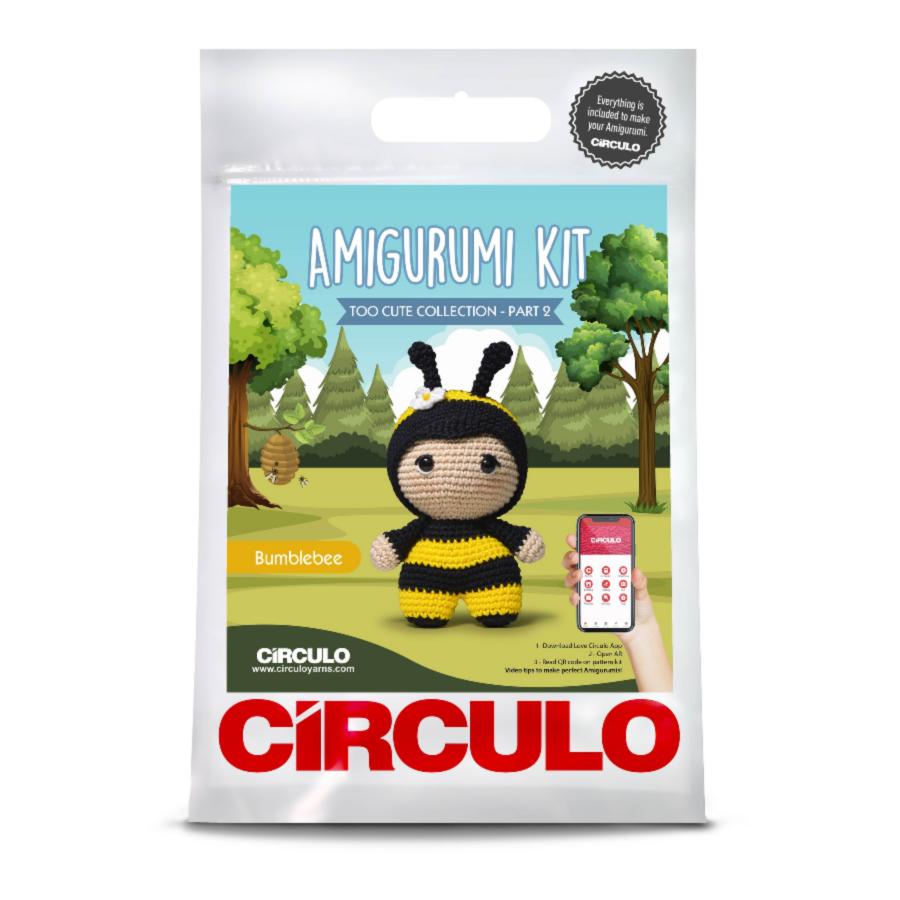 1 AMIGURUMI KIT - TOO Bumblebee - Джміль. Каталог товарів. Набори